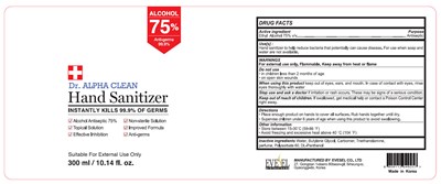 300ml (Dr.alpha Clean Hand Sanituzer 300ml)